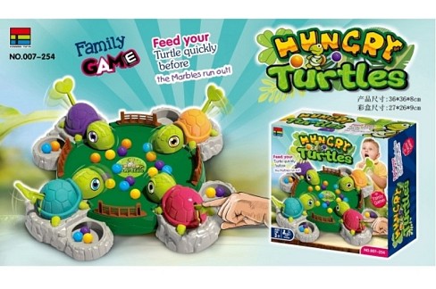 Гра 007-254 Голодні черепашки кор.27*9*26 /36/