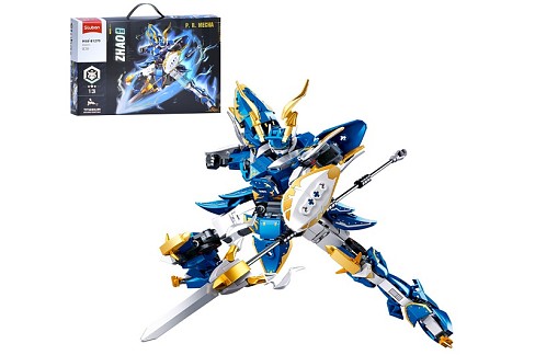 Конструктор SLUBAN M38-B1270 (16шт) робот, 27,4см, 555дет, в кор-ці, 42,5-28,5-6,5см