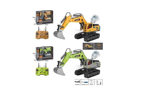 Р.К.Будтехніка 689-713 екскаватор метал.акум.USB.світ.дим.кор.37,5*13*28,5 /18/