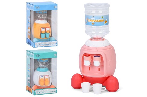 Кулер YY-012-13-14 (54шт) ракета, 28см, ллється вода, 3 кольори, в кор-ці, 14,5-27,5-14,5см