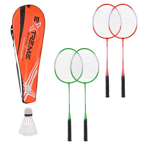 Бадмiнтон арт. BD24158, 2 ракетки+ волан у чохлі 65 см.