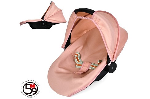 Люлька-переноска T781004 (4шт) для ляльки, д46-ш29-в13см/в29см, ремень безпеки (застібка), у пакеті