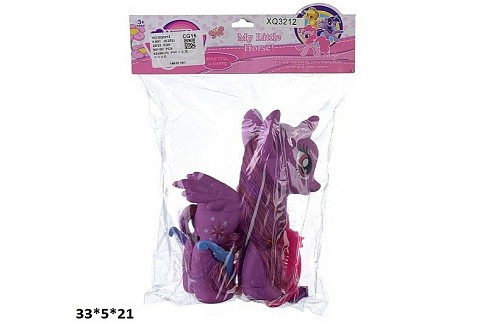 Єдиноріг XQ3212 з крилами та аксес.2кол.кул.18,1*6,4*13,4 /120/