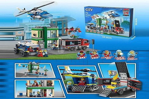 Конструктор 79019 (16) “Пограбування банку”, в коробці