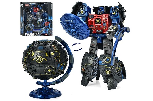 Трансформер HD142 (12шт) TF, робот 21см+глобус, в кор-ці, 24-32-10см