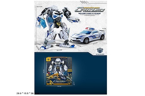 Робот арт W8836B (12шт) машина, Поліція, короб. 29*15,5*36,5см