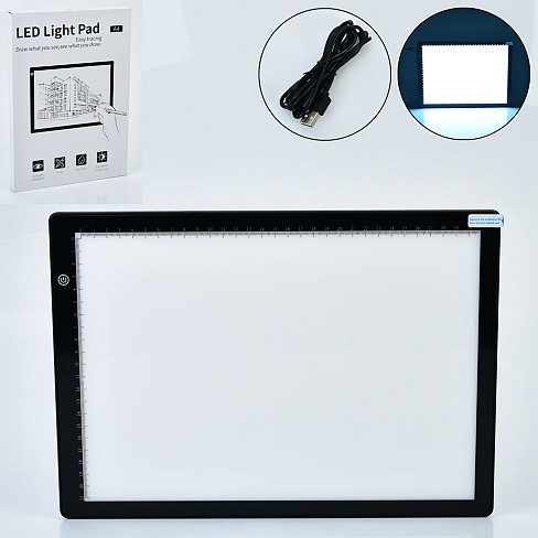 Планшет для малювання A4-21 (20шт) 35-25см, копіювальна дошка, світловий планшет, А4, світло-3режими