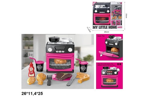 Кухня A1010-3 з посудом та аксес.батар.муз.світ.кор.26*11,4*25 /36/