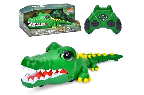 Тварина YS17 (16шт) р/к, крокодил, 39,5см, музика, звук, їздить, рухливі деталі, програмується, на б
