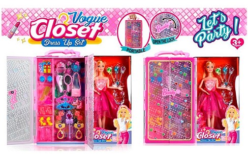 Лялька DSJ948-A (12шт) 29см, шарнірна, гардероб, прикраси, взуття, в карт.обгортці/пакет, 35-32-6,5с