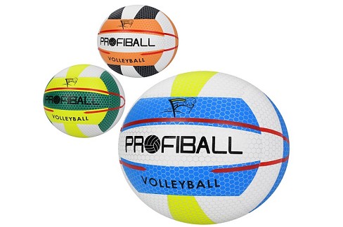 М'яч волейбольний MS 4921 (30шт) офіційний розмір, ПУ, 250-270г, 3 кольори, у пакеті