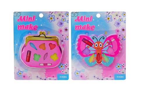 Косметика арт. MM2303 (200шт) мікс 2 виді, тіні для повік, помада планш. 11*15см