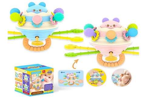 Гра 032-2C (36шт) 10-9-9см, сенсорна гра/тактильна гра, прорізувач, текстурні деталі, рухливі деталі