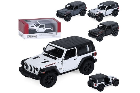 Джип KT5412WK (24шт) метал, інерція, 1:34, 12,5см, відчиняються двері, гумові колеса, 3кольори, в ко