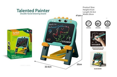 Мольберт арт. 050-79 (18шт) , р-р 32,5*30*41см,  у короб. 39*8,5*53,2 см