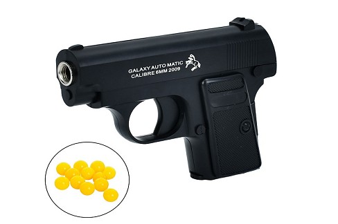 Пістолет 118SE (60шт) 14см, пластикові кулі, у пакеті, 15-22-3см