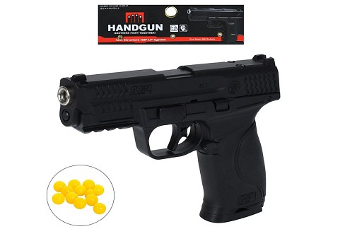 Пістолет Q5-1 (24шт) 19см, пластикові кулі, у пакеті, 17-26-3см