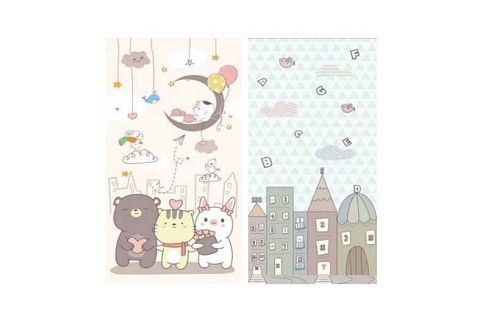 Килимок ігровий (ТЕРМО) 2-х сторонній EVA B-57402 (20) 180х150х0.8см, в сумці