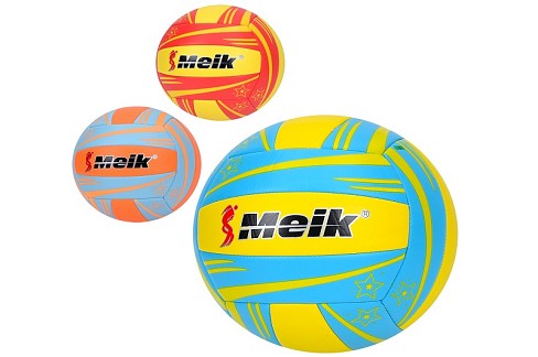 М'яч волейбольний MS 4350 (30шт) офіційний розмір, ПВХ, 270г, 3 кольори, у пакеті