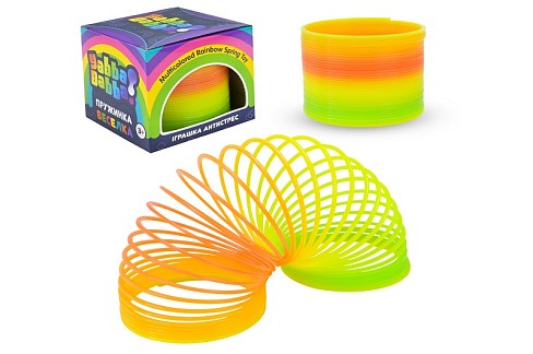 Пружинка Веселка" Yabba Dabba арт. YD2549 (360шт/2) короб. 7*7,7*7,7 см"