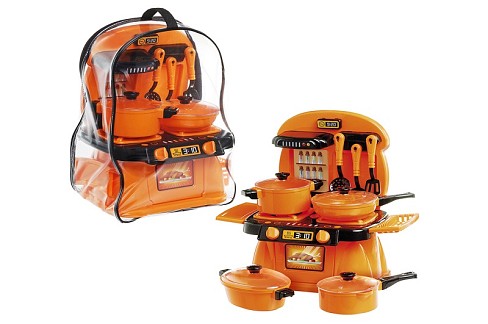 Набір Cooking Plate with Dishes" (10 pcs.) помар. (шитий кульок) 4820041671702"