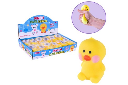 Антистрес арт. K16442 Упак12шт(288шт) каченя, р-р 9см, 12шт у дисплей боксі 29*19*5,5 см