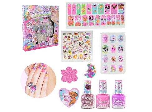 Косметика набір арт. N02D (24шт)  манікюрний набір, аксес короб. 25*4*29см