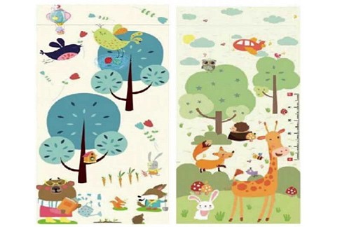 Килимок ігровий (ТЕРМО) 2-х сторонній EVA B-40096 (20) 180х150х0.8см, в сумці