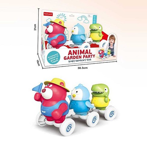 Каталка BY 311 (24/2) звук, мелодії, мотузок, в коробці