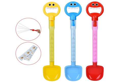 Мильні бульбашки 109 (36шт) меч, 56см, зроби сам, концентрат 5шт, лопата, кришка-смайл, 3 кольори, у