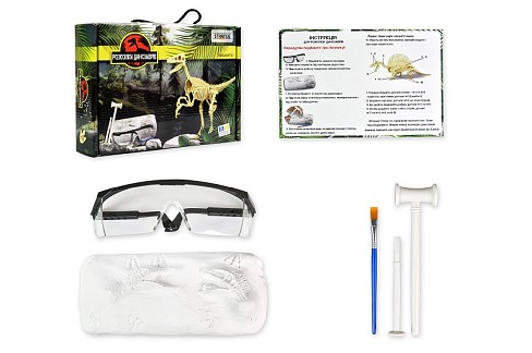 Набір для творчості Розкопки динозаврів. Велоцираптор (укр), 30830
