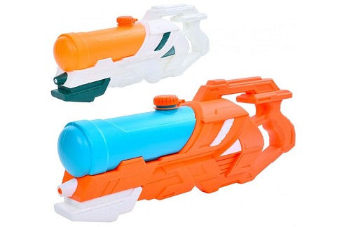 Водяний бластер 579 (32шт) 43см, помпа, 2 кольори, у пакеті, 23-53-9см