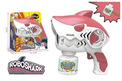 Пістолет з мильними бульбашками B 626 (48/2) на батарейках, звук, автоматичний принцип роботи, підсв