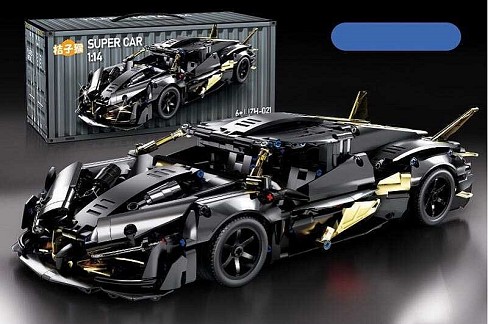 Конструктор JZH 021 (24) “Автомобіль”, масштаб 1:14, в коробці