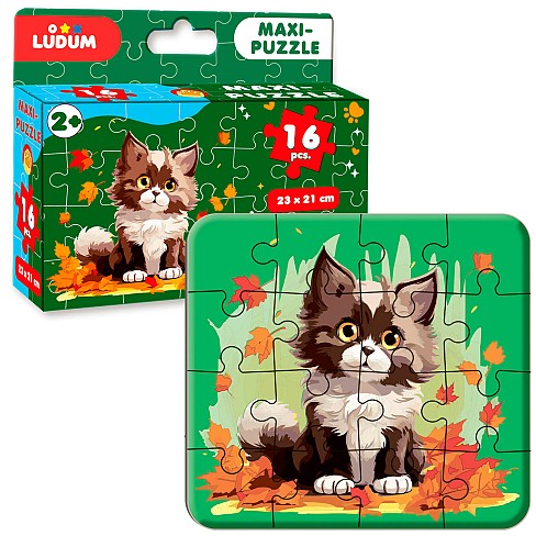 Гра настільна Пазл Максі-пазл Котик 3 ME5032-04