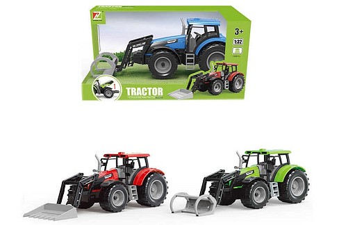 Трактор 550-3 J (36) 2 кольори, інерція, рухомі елементи, в коробці