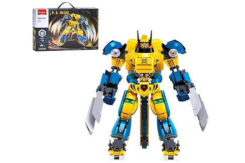 Конструктор SLUBAN M38-B1298 (16шт) робот, 23,4см, 525дет, в кор-ці, 42,5-28,5-6,5см