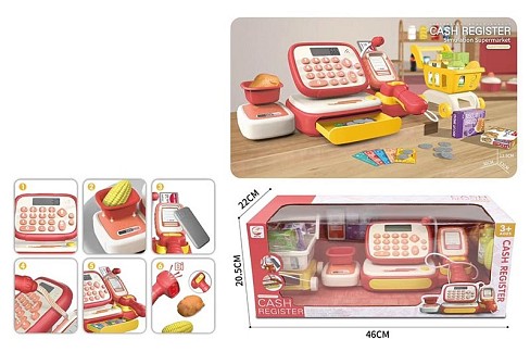 Касовий апарат 8101 з набором,візок батар.муз.світ.кор.46*20,5*22 /12/