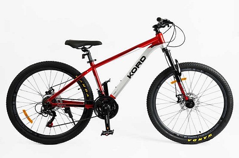 Велоcипед Спортивний Corso «Kord» 26 дюймів KD-90360 (1) рама алюмінієва 15’’, обладнання Shimano 2"