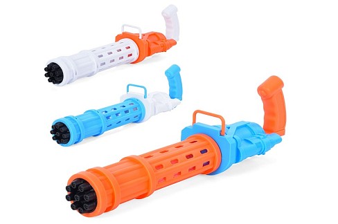 Водяний насос MR 1028 (60шт) кулемет, 33см, 3 кольори, в кульці 43-18-8см