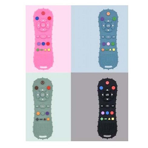 Гра INT 0001 (125шт) пульт, 14,5см, прорізувач, текстурний, 4 кольори, у пакеті, 10-21-1см