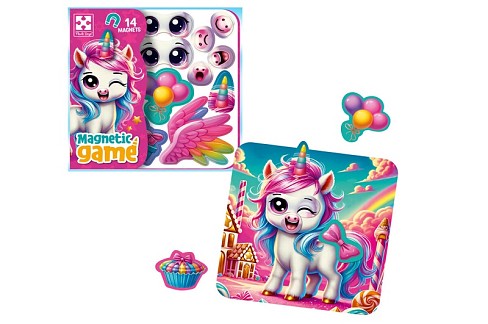 Гра розвиваюча Vladi Toys магнітна Емоції Єдиноріжки" VT3220-01 (укр)"