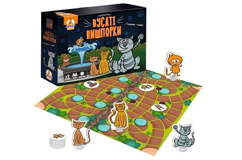 Гра настільна Vladi Toys маршрутна. Вусаті нишпорки VT8055-44 (укр)