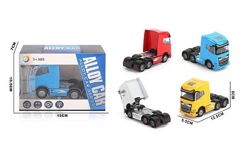 Трейлер JS 1130 A (288/2) металопластик, інерція, звуки, підсвічування, в коробці