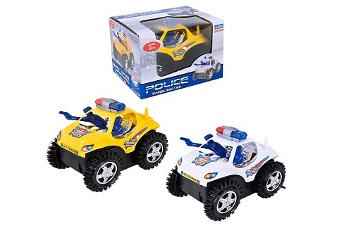 Перевертач арт 6688B (192шт/2) інерц., поліція, 2 кольори короб. 11*9*8см