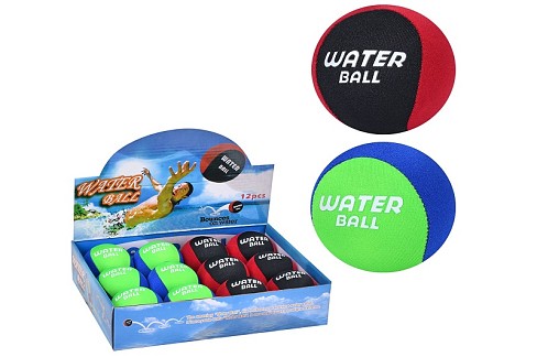 М'яч MS 1306 Упак12шт(72шт) для ігор на воді, water bounce, 12 шт. (2 кол) в диспл., 25-18,5-6 см.