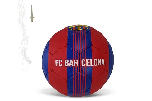 Іграшка м'яч футбольний арт. FP085  BARCELONA №5, PU 420 грам, 32 панелі,Пакістан,сітка+голка в комп