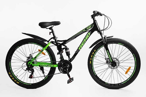 Велосипед Спортивний Corso 26 дюймів "Rend" RD-11320 (1) рама металева 15’’, Shimano 21 швидкість,"