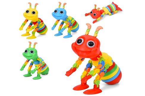 Гра INT 0022 (150шт) мураха, 16см, антистрес, рухливі деталі, мікс кольорів, 9-18-7см