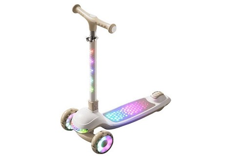 Самокат триколісний Skyper" M-808-14L (6) колеса PU 125х35мм зі світлом, музика та підсвічування пл"